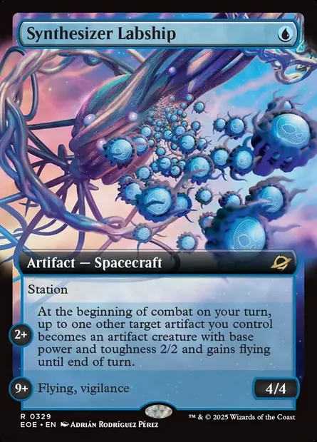 Synthesizer Labship, Magic card EOE 329 — Edge of Eternities set