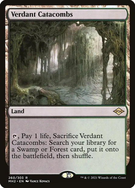 Verdant Catacombs, Magic card MH2 260 — Modern Horizons 2 set