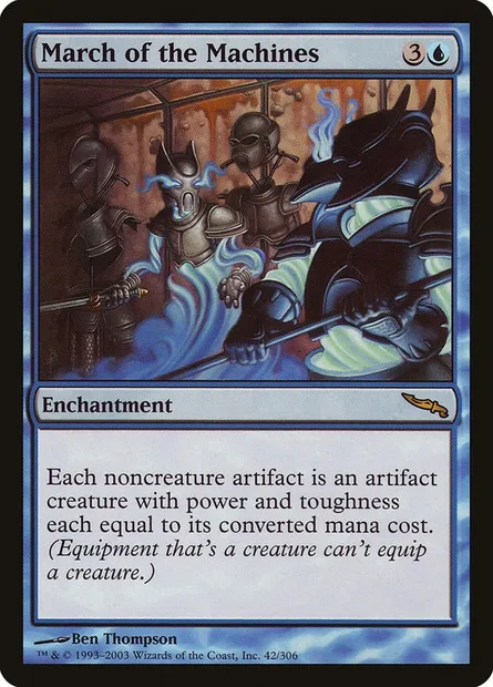 March of the Machines, Magic card MRD 42 — Mirrodin set