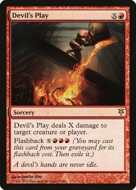 Devil's Play, Magic card DDK 72 — Duel Decks: Sorin vs. Tibalt set
