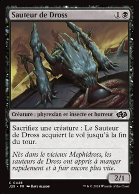 Sauteur de Dross, carte Magic J25 428 — extension Foundations Jumpstart