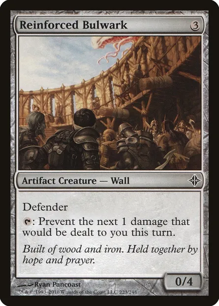 Reinforced Bulwark, Magic card ROE 223 — Rise of the Eldrazi set