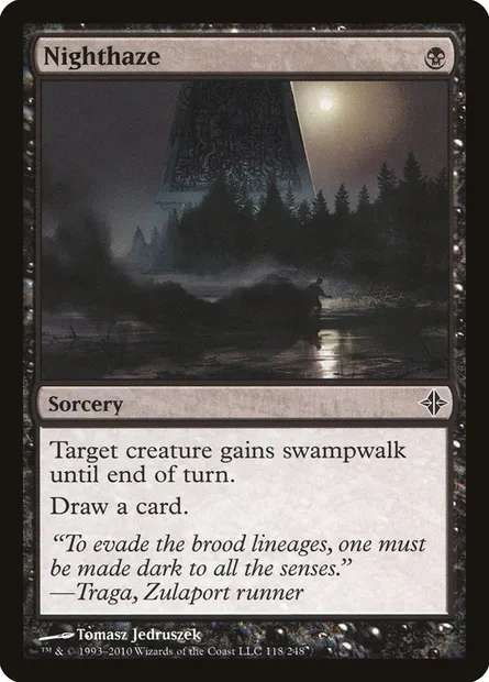 Nighthaze, Magic card ROE 118 — Rise of the Eldrazi set