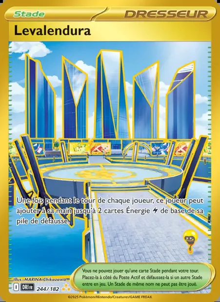 Levalendura, carte Pokémon DRI 244 — extension Rivalités Destinées