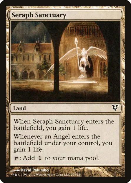 Seraph Sanctuary, Magic card AVR 228 — Avacyn Restored set