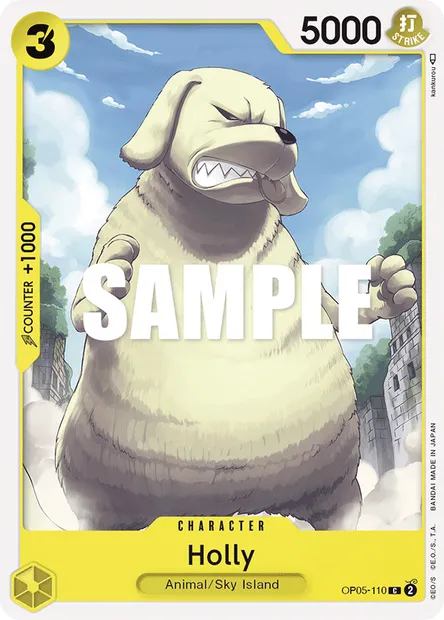 Holly, One Piece card OP05-110 — AWAKENING OF THE NEW ERA set