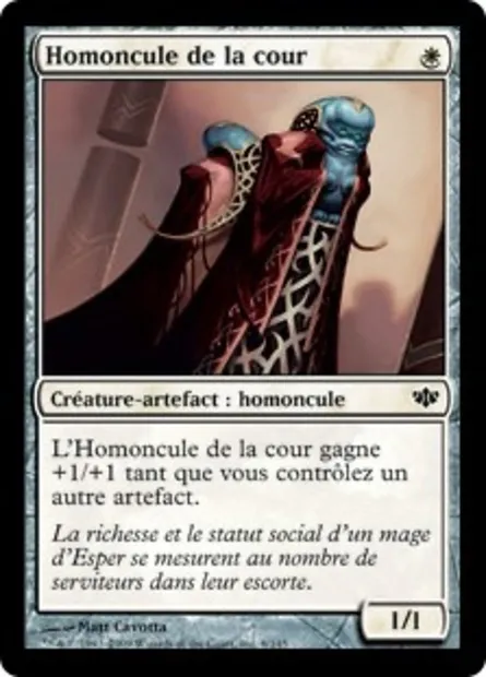Homoncule de la cour, carte Magic CON 6 — extension Conflux