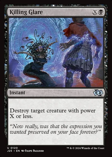 Killing Glare, Magic card J25 120 — Foundations Jumpstart set