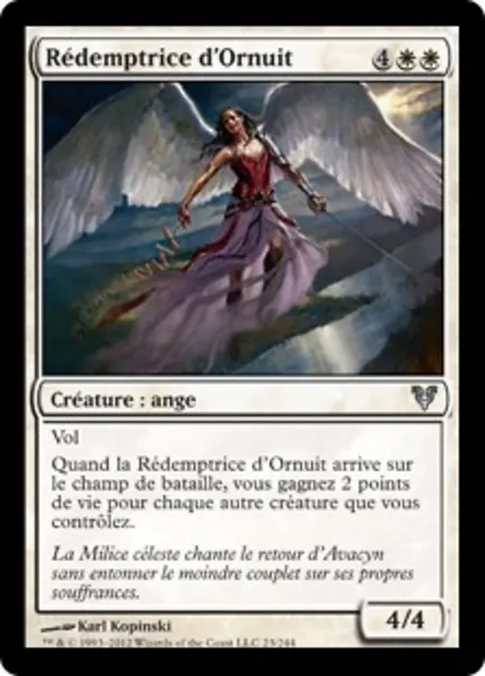Rédemptrice d'Ornuit, carte Magic AVR 23 — extension Avacyn ressuscitée