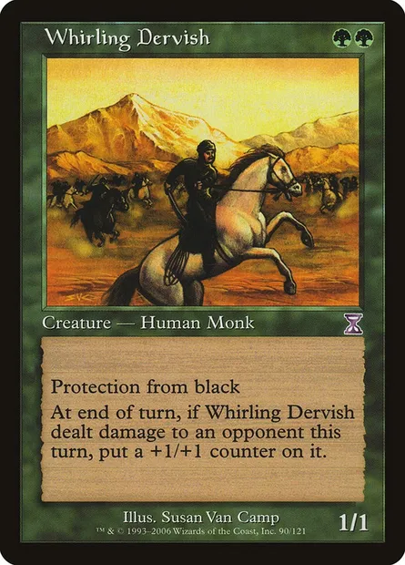 Whirling Dervish, Magic card TSB 90 — Time Spiral Timeshifted set