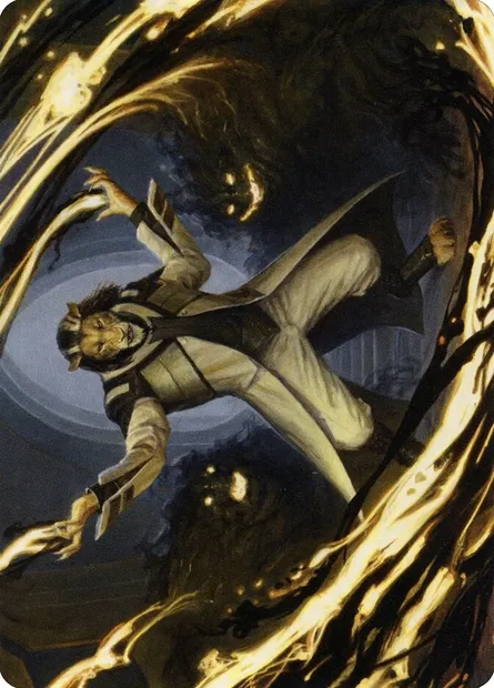 Leonin Lightscribe // Leonin Lightscribe, carte Magic ASTX 3 — extension Strixhaven Art Series