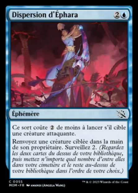 Dispersion d'Éphara, carte Magic MOM 55 — extension L'invasion des machines