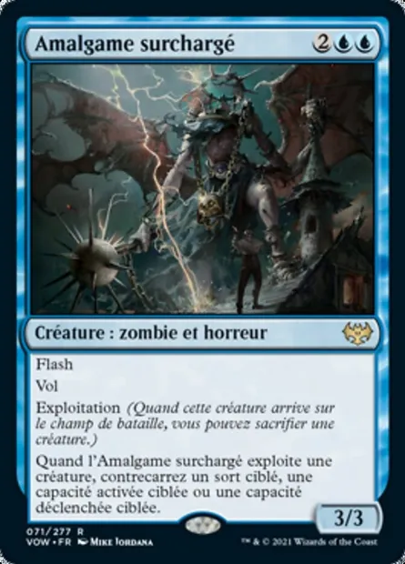 Amalgame surchargé, carte Magic VOW 71 — extension Innistrad : noce écarlate