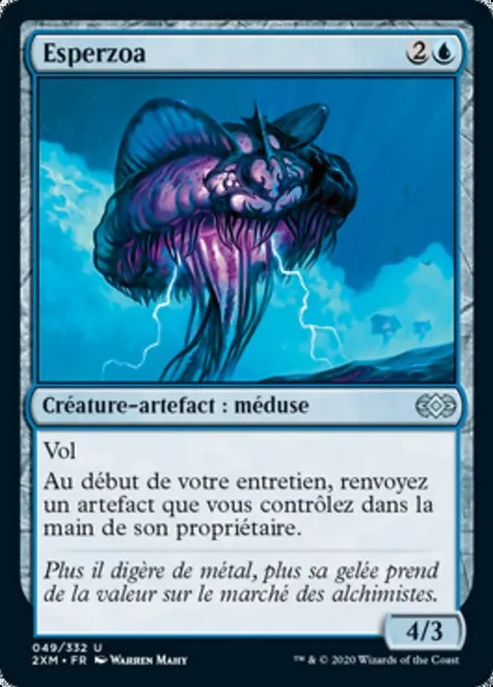 Esperzoa, carte Magic 2XM 49 — extension Double Masters