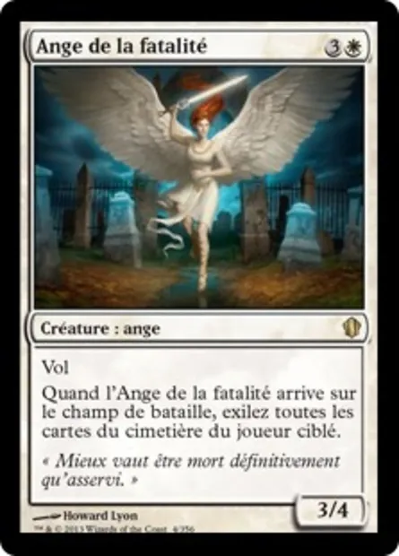 Ange de la fatalité, carte Magic C13 4 — extension Commander 2013