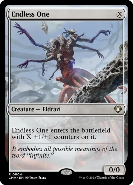 Endless One, Magic card CMM 804 — Commander Masters set