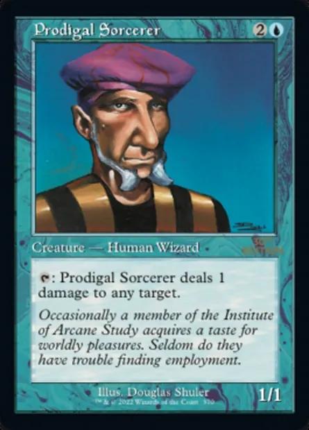 Sorcier sybarite, carte Magic 30A 370 — extension 30th Anniversary Edition