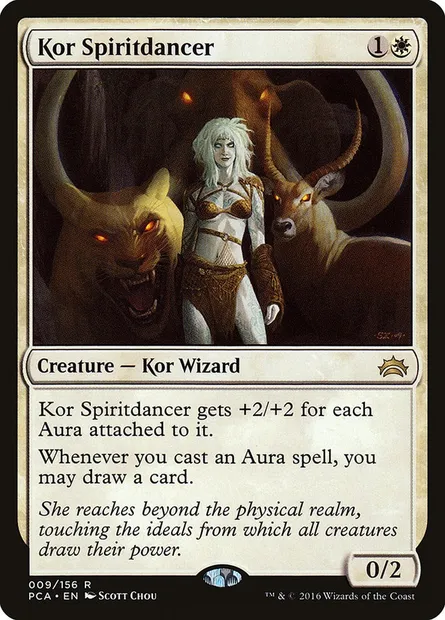 Kor Spiritdancer, Magic card PCA 9 — Planechase Anthology set
