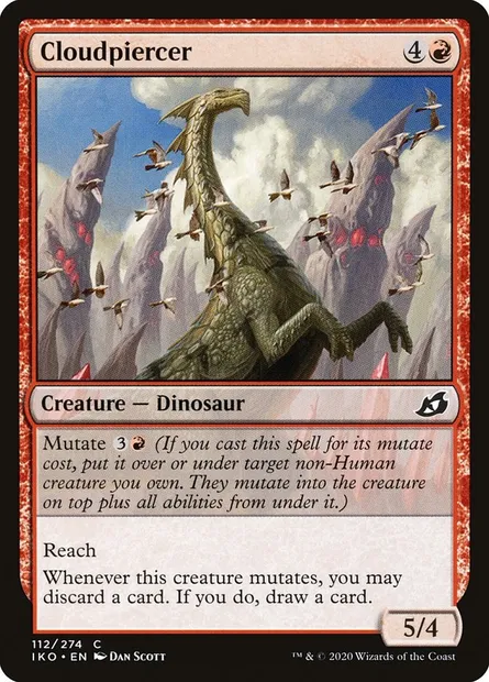 Cloudpiercer, Magic card IKO 112 — Ikoria: Lair of Behemoths set