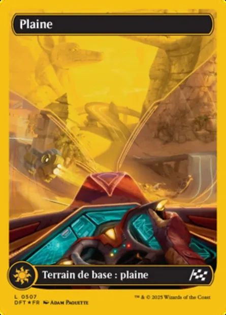 Plaine, carte Magic DFT 507 — extension Aetherdrift