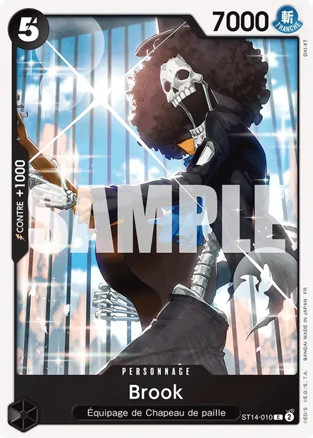 Brook, carte One Piece ST14-010 — extension 3D2Y
