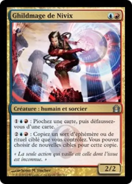 Ghildmage de Nivix, carte Magic RTR 182 — extension Retour à Ravnica