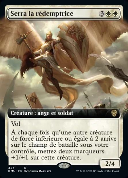 Serra la rédemptrice, carte Magic DMU 423 — extension Dominaria Uni