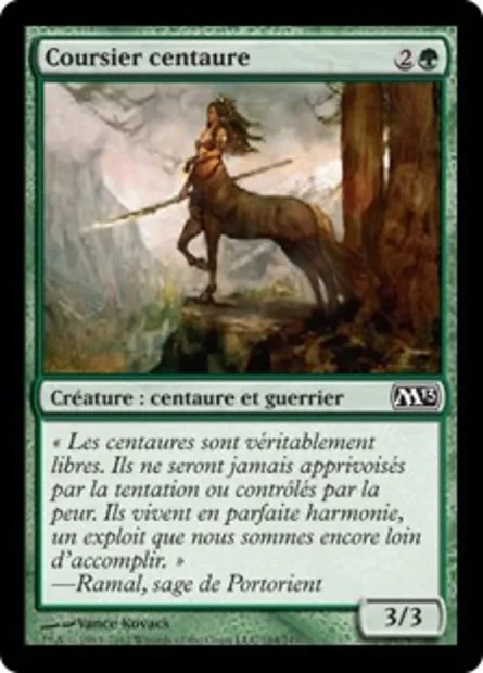 Coursier centaure, carte Magic M13 164 — extension Magic 2013