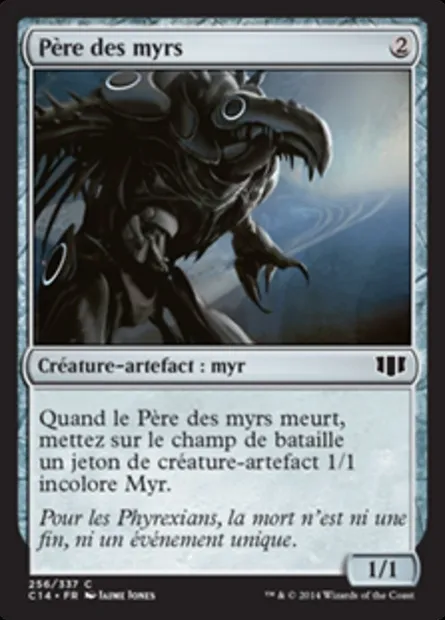 Père des myrs, carte Magic C14 256 — extension Commander 2014