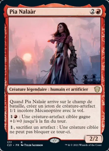 Pia Nalaàr, carte Magic C21 177 — extension Commander 2021