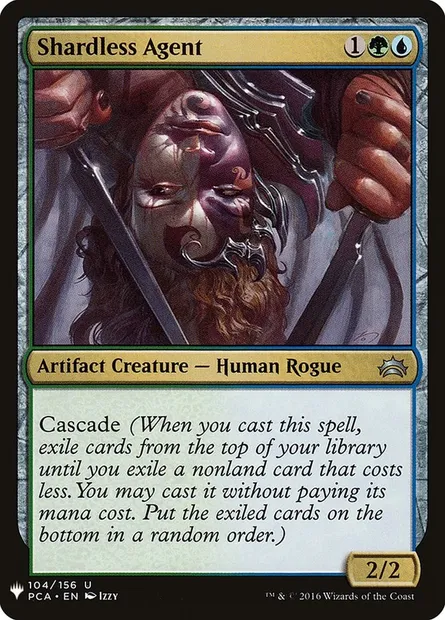 Shardless Agent, Magic card PLST PCA-104 — The List set