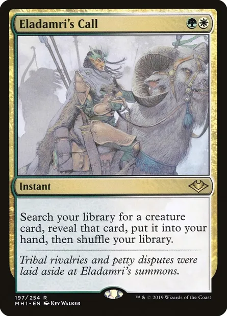 Eladamri's Call, Magic card MH1 197 — Modern Horizons set