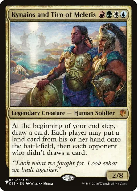 Kynaios and Tiro of Meletis, Magic card PLST C16-36 — The List set