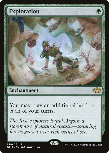 Exploration, Magic card DMR 159 — Dominaria Remastered set