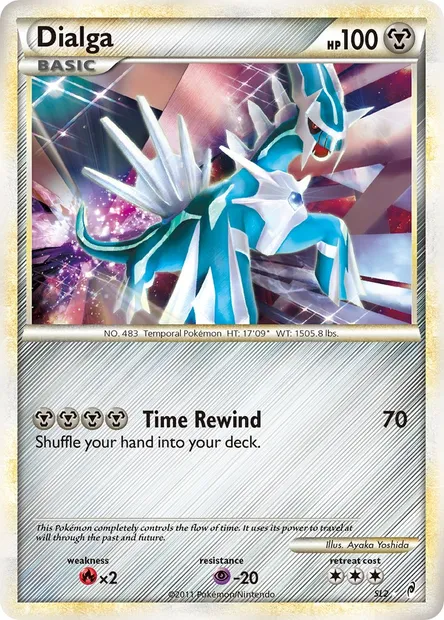 Dialga, Pokémon card CL SL2 — Call of Legends set