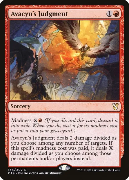 Avacyn's Judgment, Magic card C19 134 — Commander 2019 set