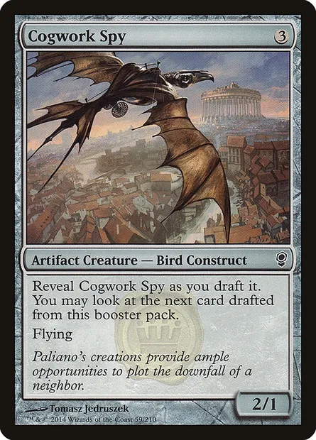 Cogwork Spy, carte Magic CNS 59 — extension Conspiration