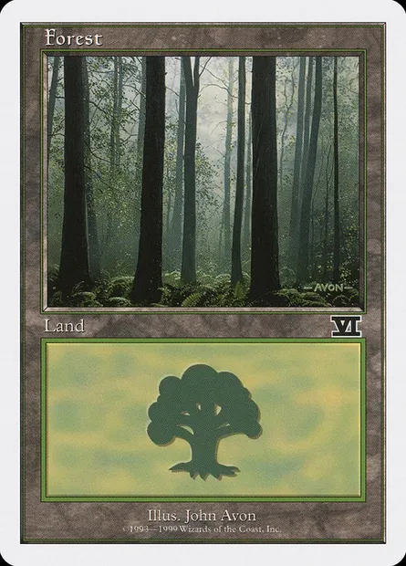 Forêt, carte Magic BRB 106 — extension Battle Royale Box Set