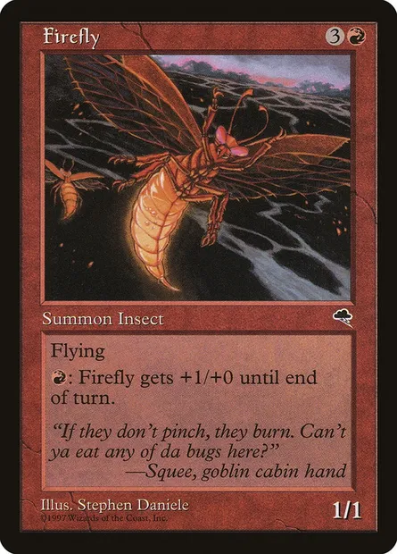 Mouche à feu, carte Magic TMP 172 — extension Tempête