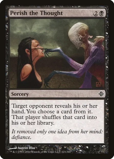 Perish the Thought, Magic card ROE 123 — Rise of the Eldrazi set