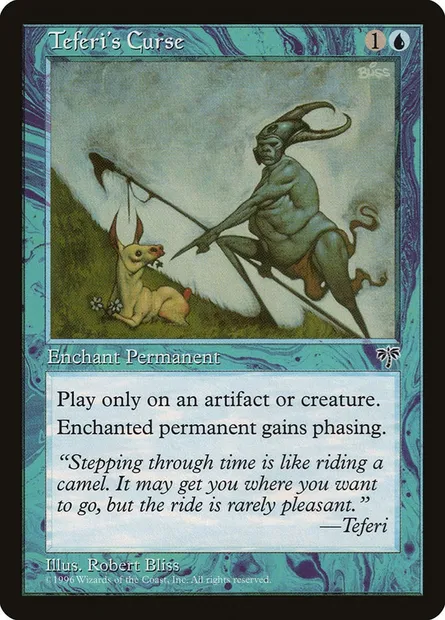 Teferi's Curse, Magic card MIR 96 — Mirage set