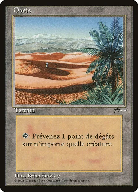 Oasis, carte Magic REN 188 — extension Renaissance