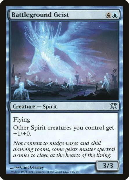 Battleground Geist, Magic card ISD 45 — Innistrad set