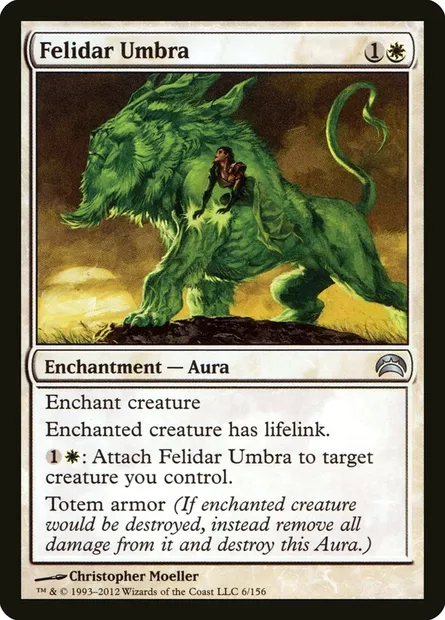 Felidar Umbra, Magic card PC2 6 — Planechase 2012 set