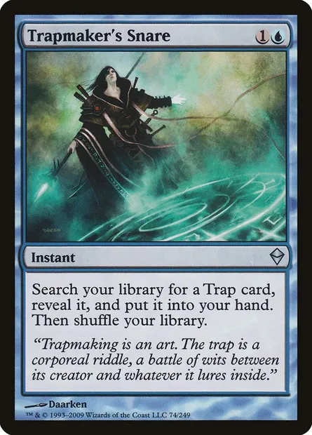 Trapmaker's Snare, Magic card ZEN 74 — Zendikar set
