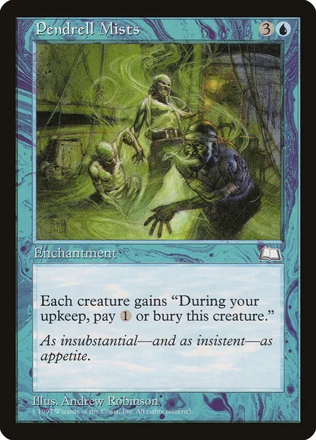 Brumes de Peindrell, carte Magic WTH 47 — extension Aquilon