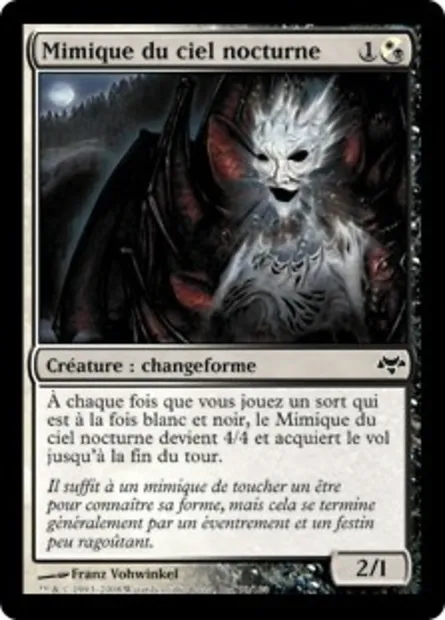 Mimique du ciel nocturne, carte Magic EVE 91 — extension Coucheciel