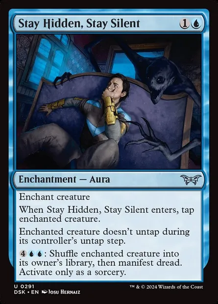 Stay Hidden, Stay Silent, Magic card DSK 291 — Duskmourn: House of Horror set