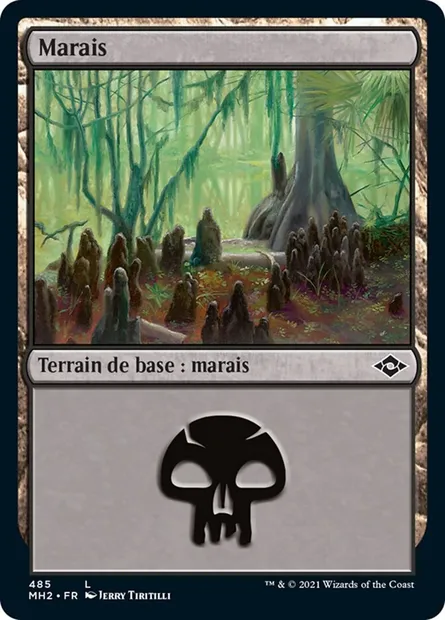 Marais, carte Magic MH2 485 — extension Horizons du Modern 2