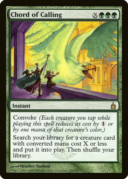 Chord of Calling, Magic card RAV 156 — Ravnica: City of Guilds set